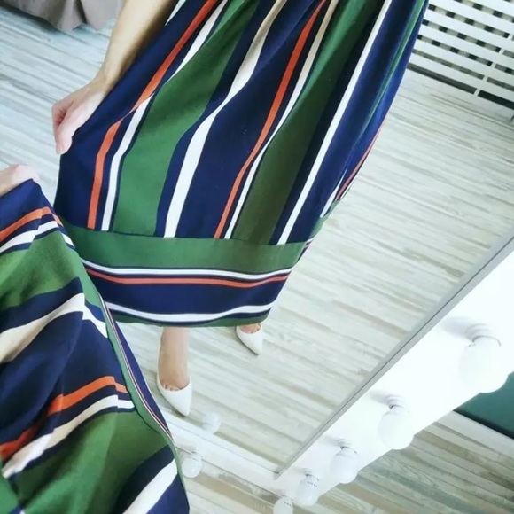 5⭐️Fave! The Emerald Striped Midi Dress - Picture 7 of 7